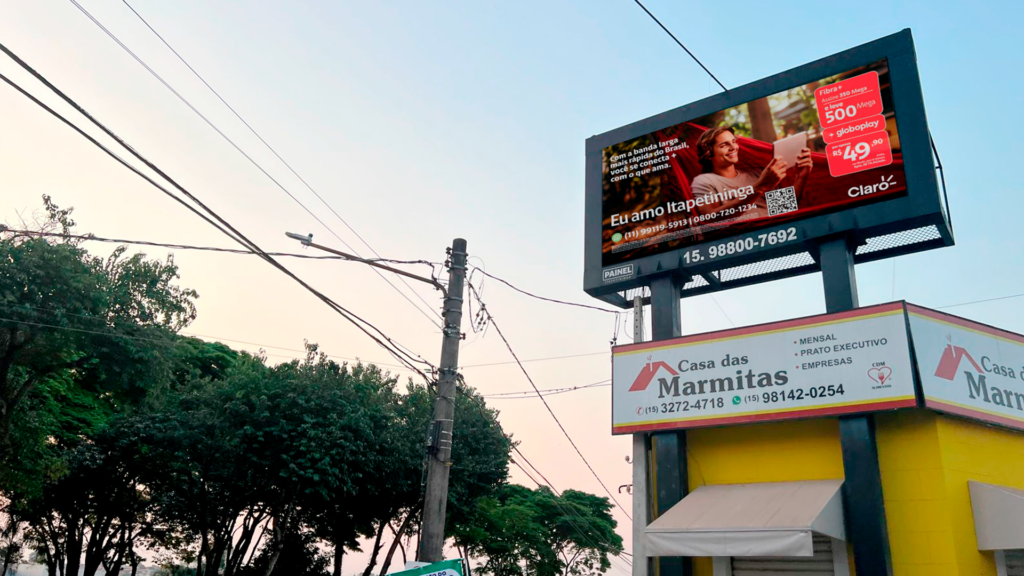 Painel de Led Outdoor Itapetininga