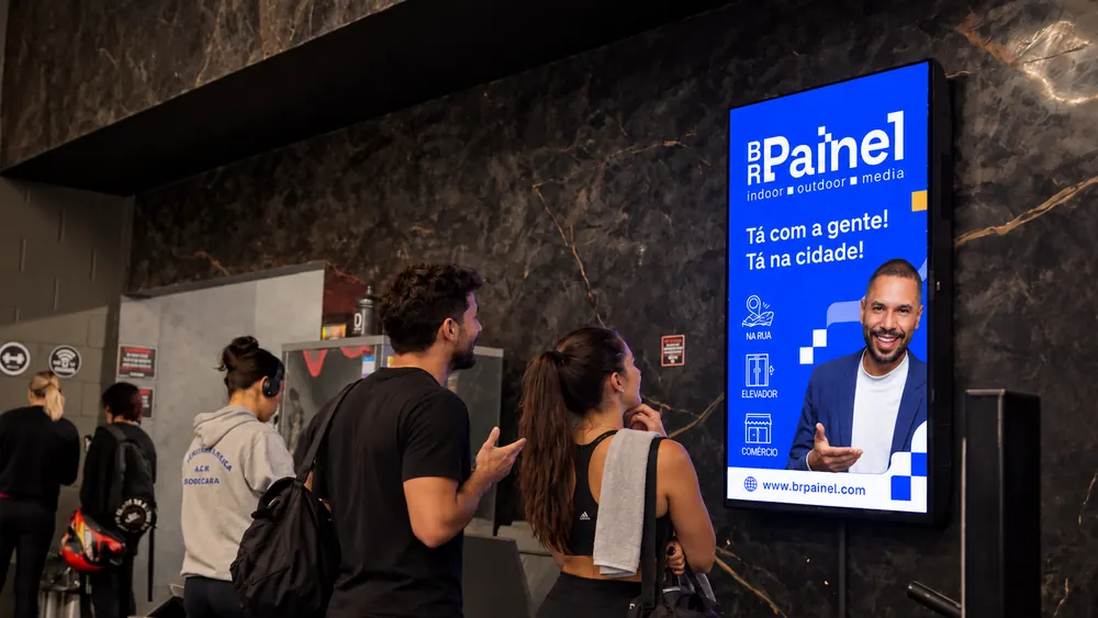 Ponto da BR Painel — Mídia indoor