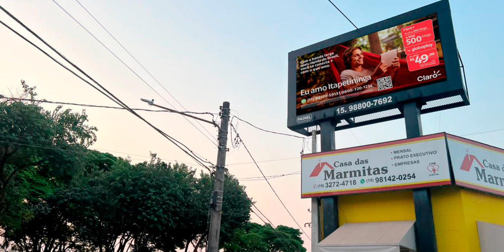 Painel de Led Outdoor Itapetininga