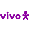 Logo da Vivo, anunciante da BR Painel em Itapetininga